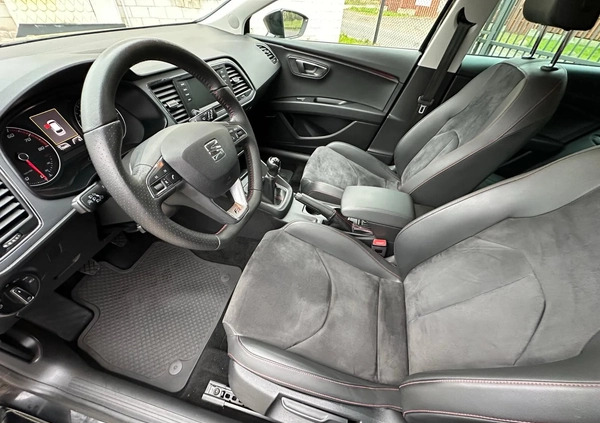 Seat Leon cena 47900 przebieg: 170000, rok produkcji 2014 z Warszawa małe 436